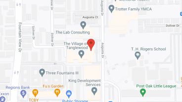 The Village of Tanglewood in google map