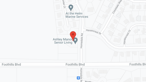 Map of the neighborhood around Ashley Manor - Homedale