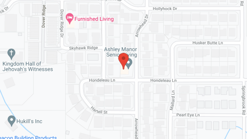 Map of the neighborhood around Ashley Manor - Arrowhead