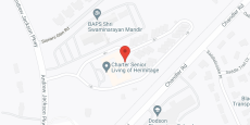 Charter Senior Living of Hermitage in google map