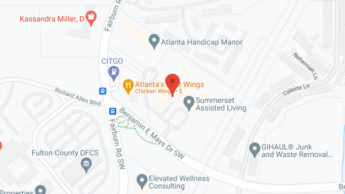 Map of the neighborhood around Summerset Assisted Living