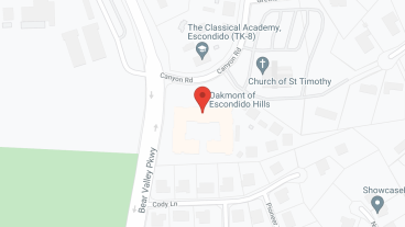 Oakmont of Escondido Hills in google map