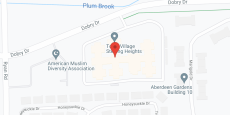 Town Village Sterling Heights and The Gem Memory Care in google map