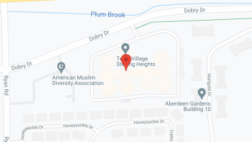 Town Village Sterling Heights and The Gem Memory Care in google map
