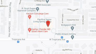 Clare Bridge of Tropicana in google map