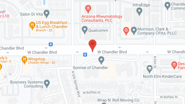 Sunrise of Chandler in google map