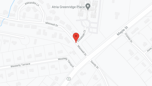 Map of the neighborhood around Atria Greenridge Place