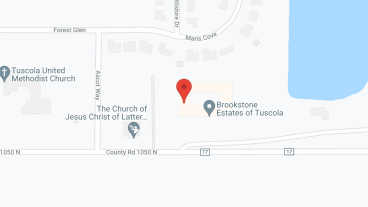 Brookstone Estates Tuscola in google map