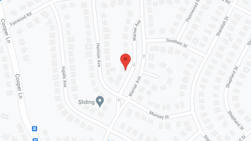 Map of the neighborhood around Springtime Home I