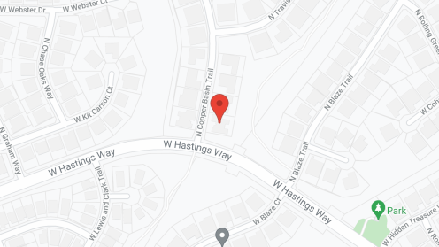 Map of the neighborhood around Anthem Senior Living