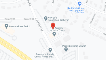 The Auberge at Lake Zurich in google map