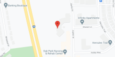 Oak Park Place Madison in google map