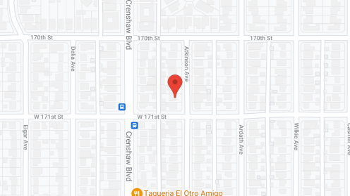 Map of the neighborhood around Atkinson Care Home