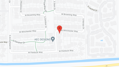 Map of the neighborhood around East Valley Alh