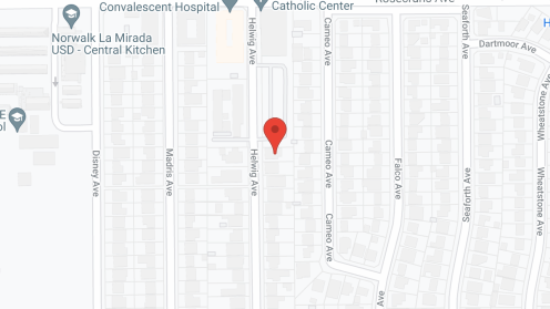 Map of the neighborhood around Loving Arms Residential Care 2