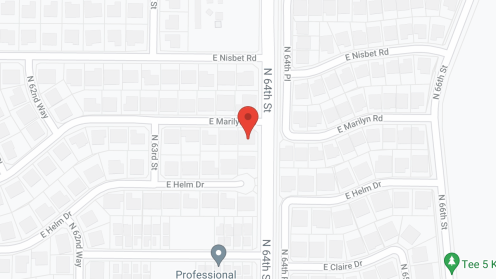 Map of the neighborhood around Marilyn Manor