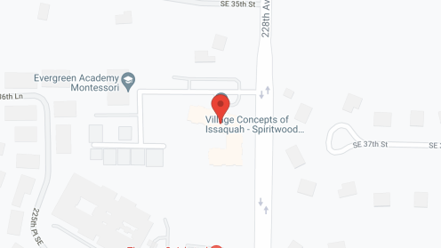 Map of the neighborhood around Spiritwood at Pine Lake Assisted Living