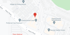 Prestonwood Court in google map
