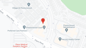 Prestonwood Court in google map