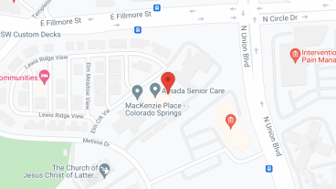 MacKenzie Place Colorado Springs in google map