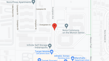 Nora Commons on the Monon in google map