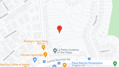 Map of the neighborhood around Paseo Guest Home