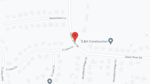 Map of the neighborhood around Upper River Personal Care Home Inc