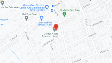 Golden Years Assisted Living in google map