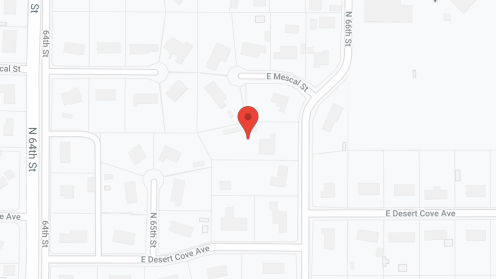 Map of the neighborhood around Sunrise Care Home Shea