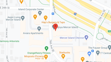 Aljoya Mercer Island, a CCRC in google map