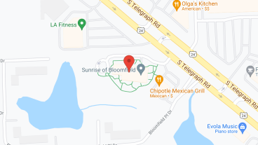 The Bradford Senior Living in google map