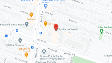 Sunrise on Vernier in google map