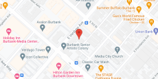 Burbank Senior Artists Colony in google map