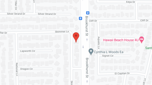 Map of the neighborhood around Abegail Guest Home VI