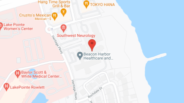 Senior Care at Lake Pointe and BHR in google map