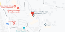 Middlefield Oaks in google map