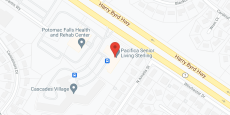 Pacifica Senior Living Sterling in google map