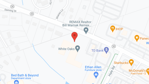 Map of the neighborhood around Holiday White Oaks