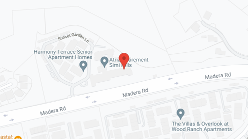 Map of the neighborhood around Holiday Simi Hills