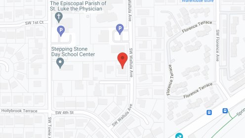 Map of the neighborhood around Campan's Care Home