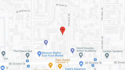Map of the neighborhood around Lia's Elder Care Home