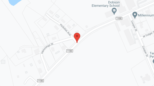 Map of the neighborhood around David's House