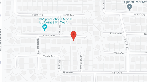 Map of the neighborhood around Caring Heart Home of Clovis