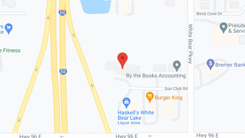 Map of the neighborhood around White Bear Lake White Pine