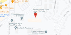 New Perspective Prior Lake in google map