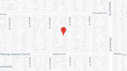 Map of the neighborhood around Sweet Home Care