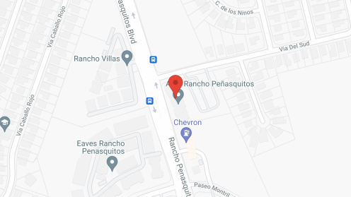 Map of the neighborhood around Pacifica Senior Living Rancho Penasquitos