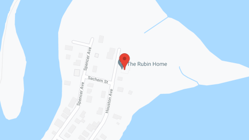 Map of the neighborhood around The Rubin Home Assisted Living