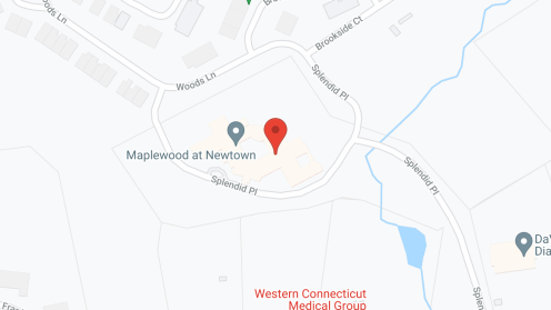 Map of the neighborhood around Maplewood at Newtown