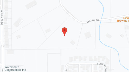 Map of the neighborhood around Tumwater Meadows AFH